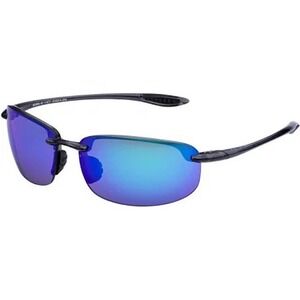 Maui Jim Sunglasses Ho'okipa Blue Mirror &Gray Frame One Size New Without Tags